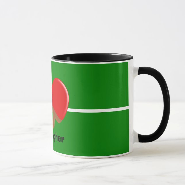 Taza Ping-pong personalizado (Derecha)