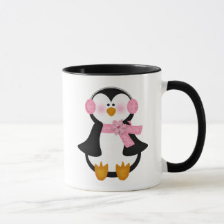 Taza pingüino adorable