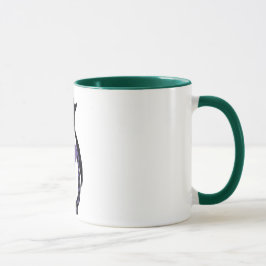 Taza pingüino cardíaco