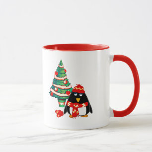 Taza Pingüino de bebé   Entrega de Navidades de nombres