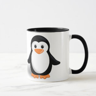 Taza Pingüino de bebé lindo