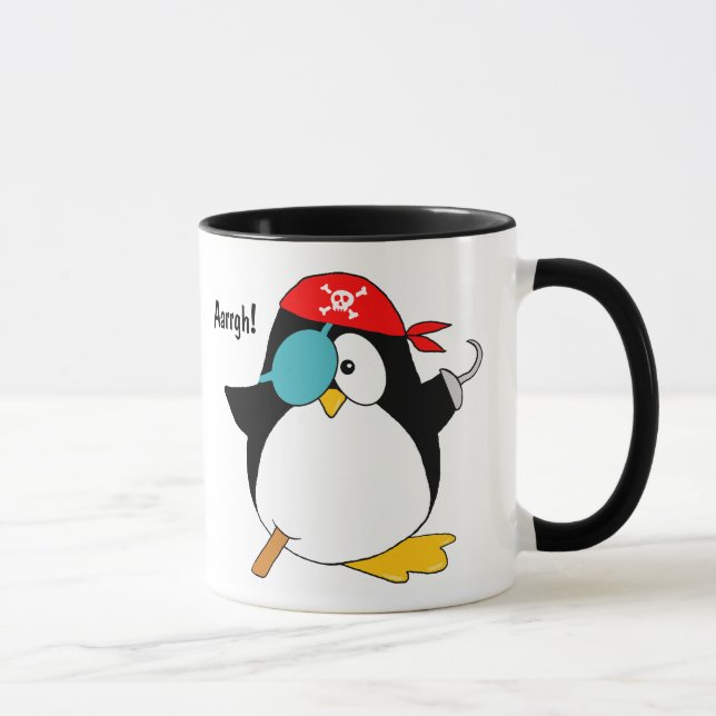 Taza Pingüino del pirata (Derecha)