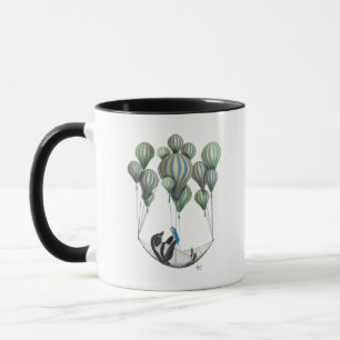 Taza Pingüino en globo de Hamaca