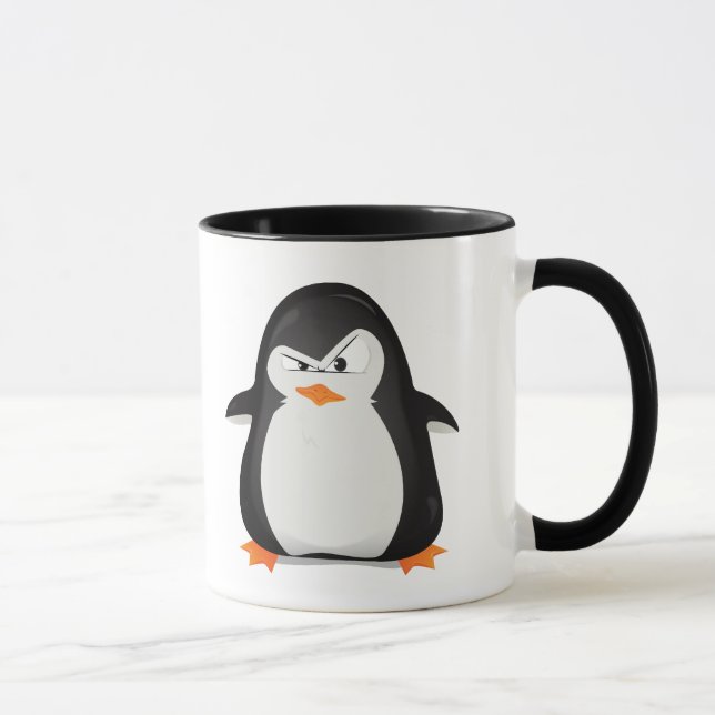 Taza Pingüino enojado (Derecha)