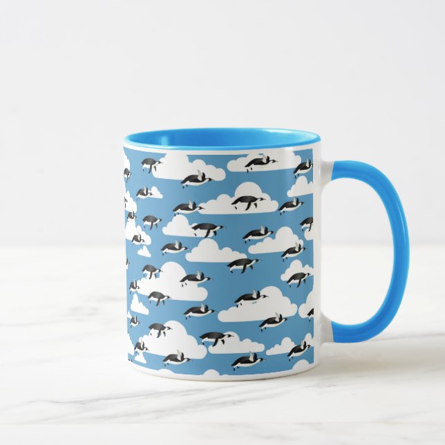 Taza Pingüinos voladores (Derecha)