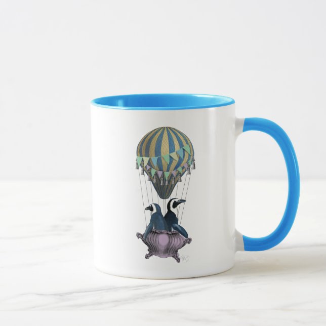 Taza Pingüinos voladores 2 (Derecha)