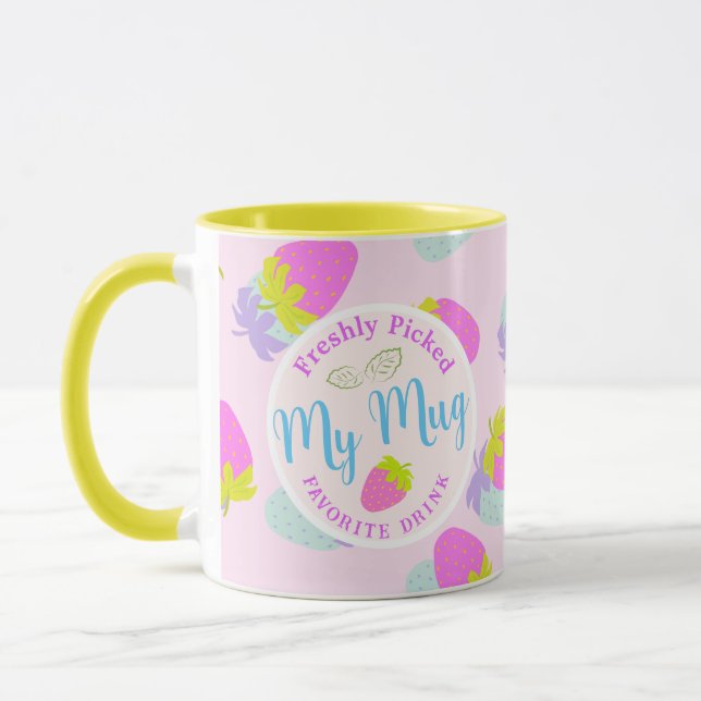 Taza Pink de fresa (Izquierda)