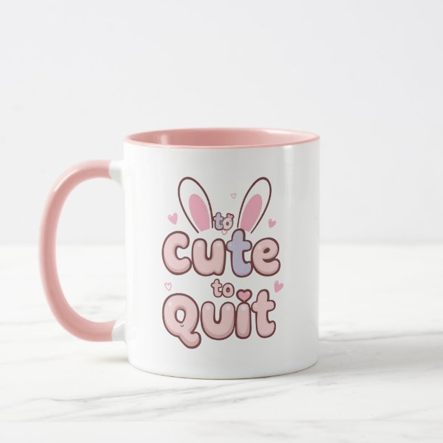 Taza Pink Girly Motivational Saying (Izquierda)
