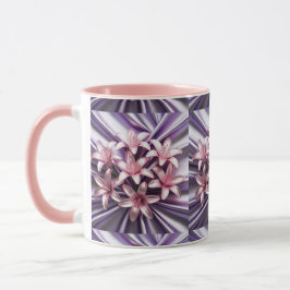 Taza Pink Lilies Combo Mug