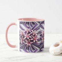 Pink Lilies Combo Mug