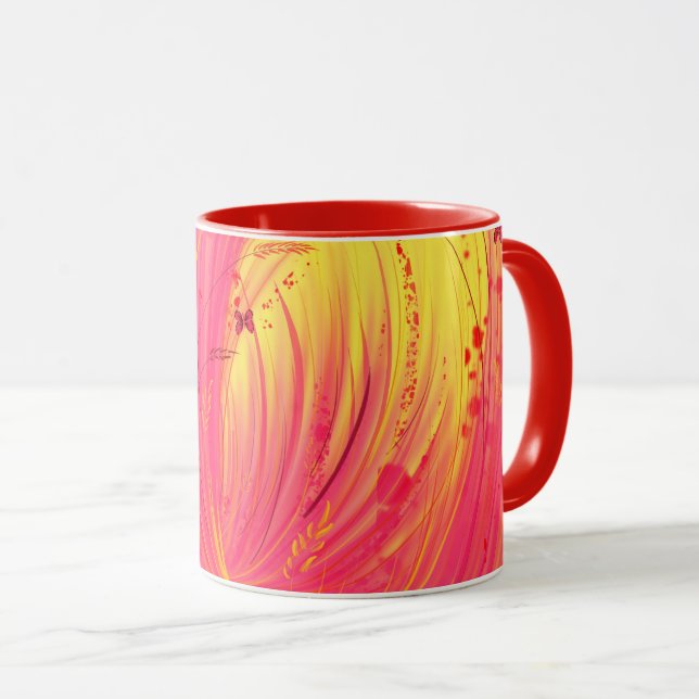 Taza Pink Meadow (Anverso derecho)