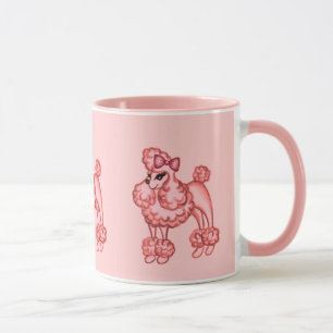 Taza Pink Poodle