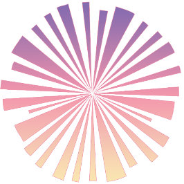 Taza Pink Purple Shine Minimalist Mug | Glow Art