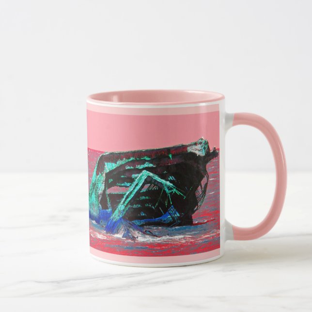 Taza Pink Resumen de naufragios (Derecha)