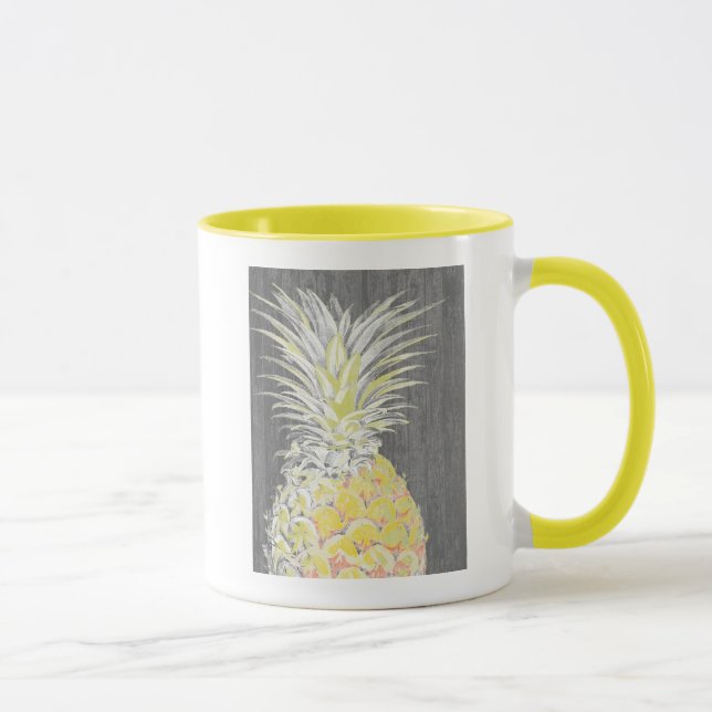 Taza Pinneapple amarillo tropical (Derecha)