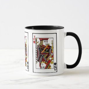 Taza Pinochle Mug - Diseño único para su fiesta de ta
