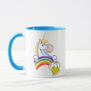 Taza Pinta de oro en el extremo del arco iris (más