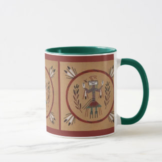 Taza Pintando arena, tribu nativa estadounidense