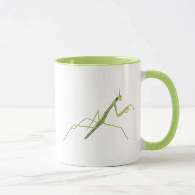 Taza Pintando Personalizados de Mantis Pintando insecto (Derecha)