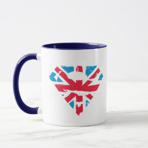 Taza Pinte el S-Escudo de Británicos de los movimiento