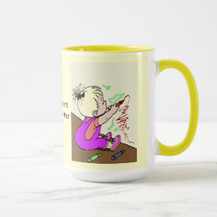 Taza Pintor de Casas de Reemplazo
