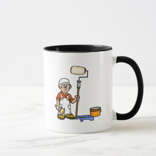 Taza Pintor profesional masculino mayor Mug
