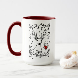 Taza Pintor y venado brillante
