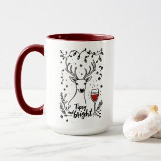 Taza Pintor y venado brillante