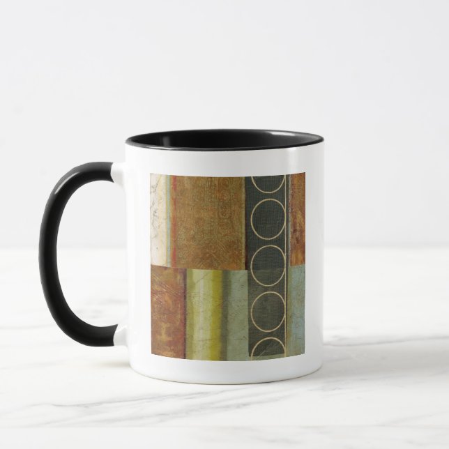 Taza Pintura abstracta multitexturizada por Vision Stud (Izquierda)
