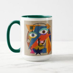 Taza Pintura abstracta - Personalizada de Kandinsky
