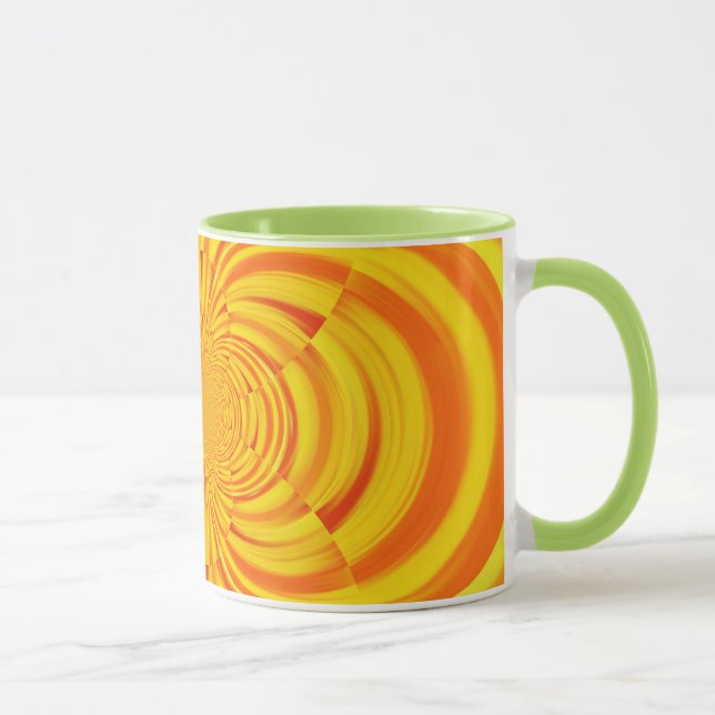 TAZA PINTURA COLORIDA DE RAINBOW SWIRL (Derecha)