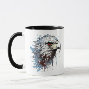Taza Pintura de águila