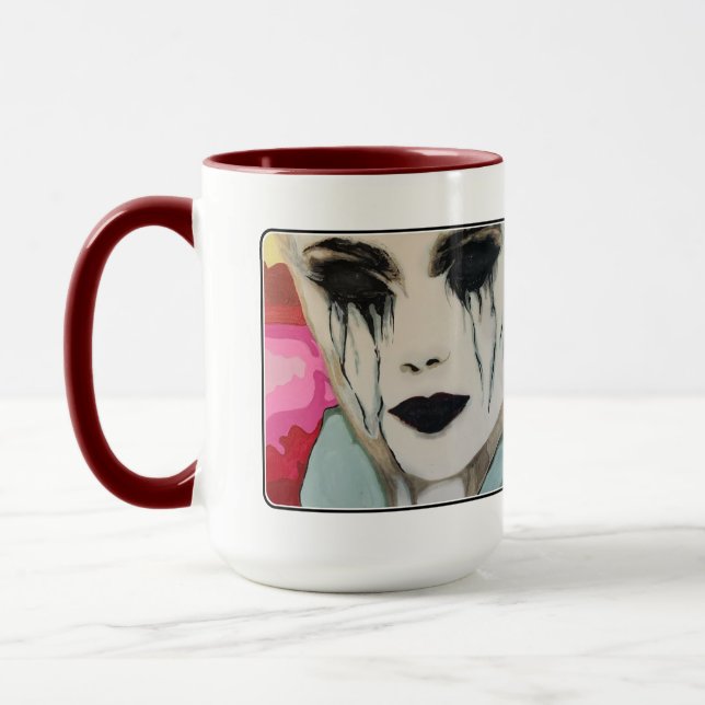 Taza Pintura de ‘El Chill’ en un (Izquierda)