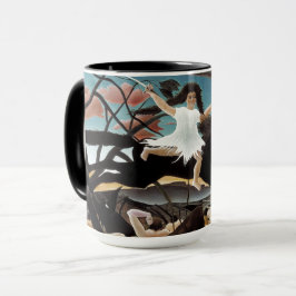 Taza Pintura de la guerra de Henri Rousseau (La Guerre)