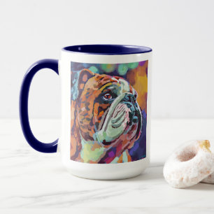 Taza Pintura de retrato de perro personalizado - Mascot