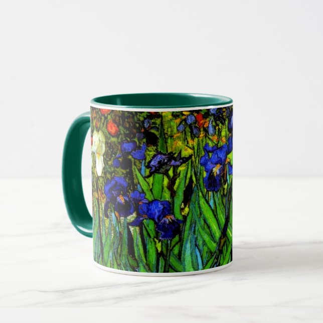 Taza Pintura de Van Gogh, irlandeses, (Anverso izquierdo)