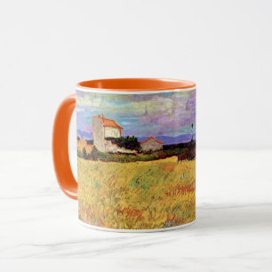 Taza Pintura de Vincent van Gogh, Campo de trigo,