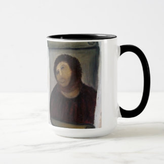 Taza pintura del Jesucristo