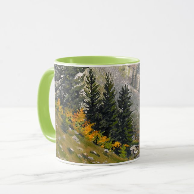 Taza Pintura del río Colorado de Taylor escénico (Anverso izquierdo)