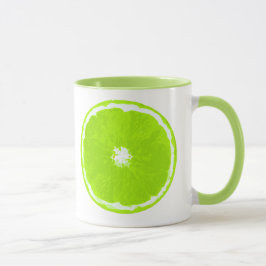 Taza Pintura digital de Lime Slice