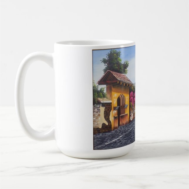 TAZA PINTURA GUATEMALA (Izquierda)