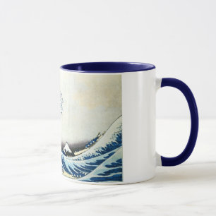 Taza Pintura japonesa "de la gran onda" por Hokusai