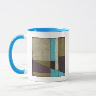 Taza Pintura Minimalista contemporánea con un color pro