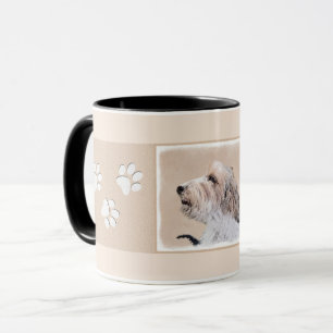 Taza Pintura Petit Basset Griffon Vendéen - Arte de per