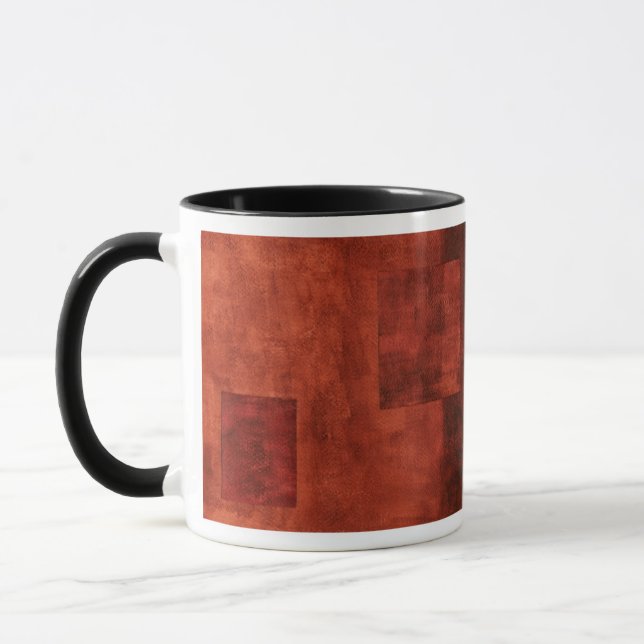 Taza Pintura profunda de cañones con formas geométricas (Izquierda)