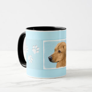 Taza Pintura Ridgeback Rhodesiana - Arte Perro Original