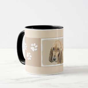 Taza Pintura Sangrienta - Arte Perro Original.