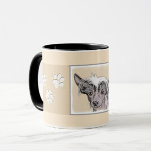 Taza Pintura sin pelo de cremallera china arte original