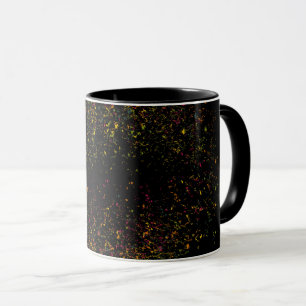 Taza Pinzas coloreadas de arte pop