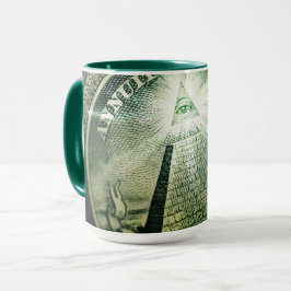 Taza Pirámide del dinero "Ojo de la Providencia"